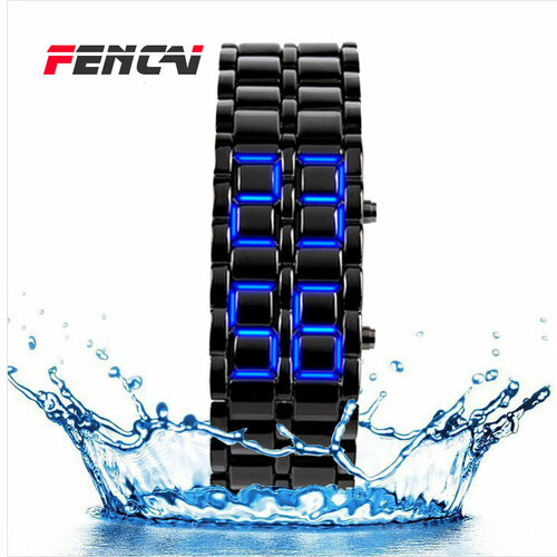 Цифровые мужские часы / часы цифровые светящиеся