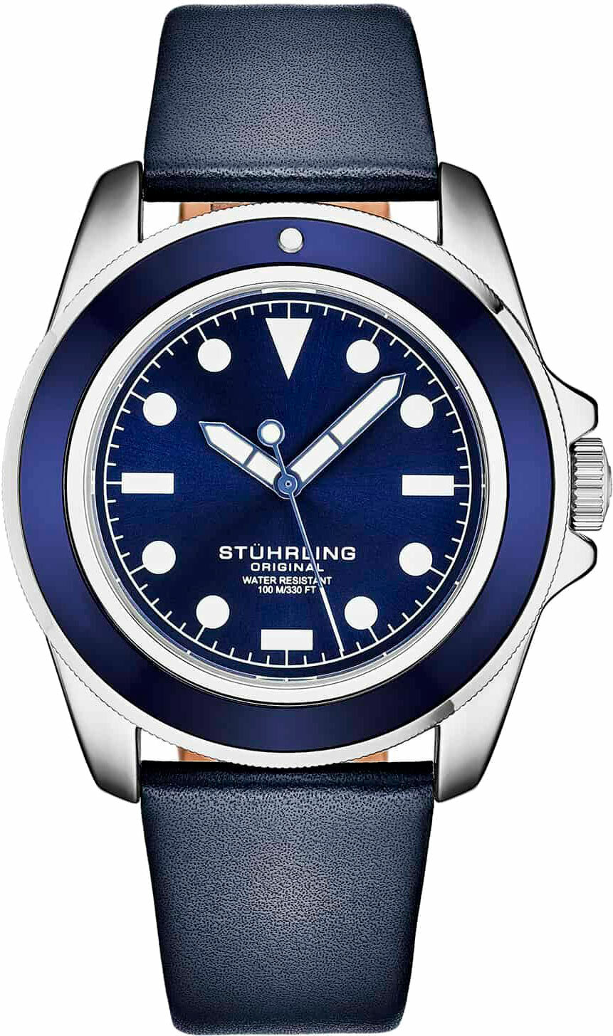 Наручные часы STUHRLING Aquadiver, синий