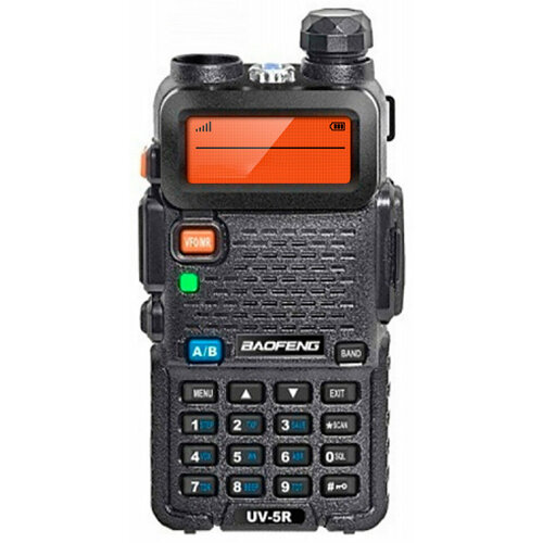 Рация Baofeng UV-5R 5W Type-C черный