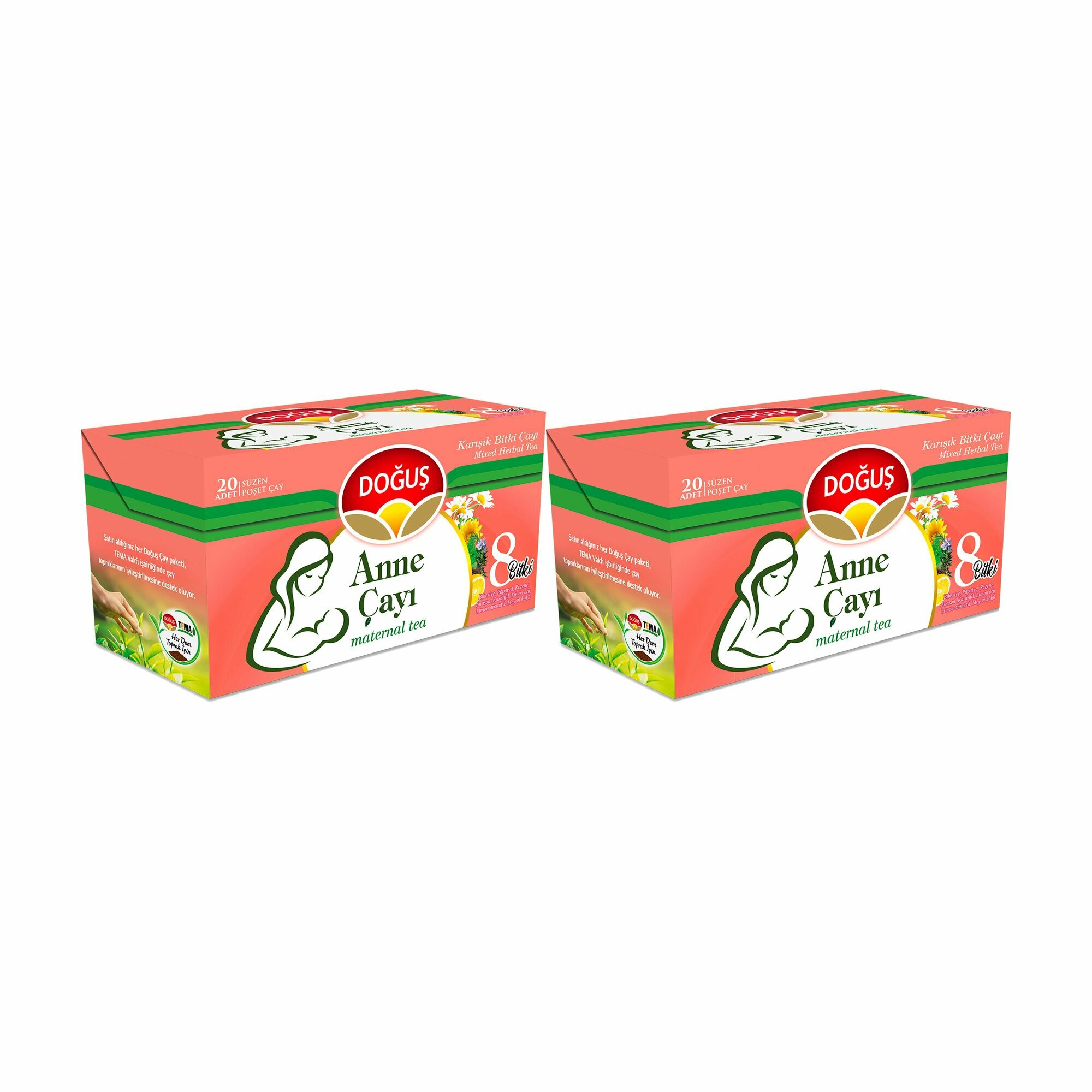 Картинки Чай для матери 20 пакетиков DOGUS (2 коробки)