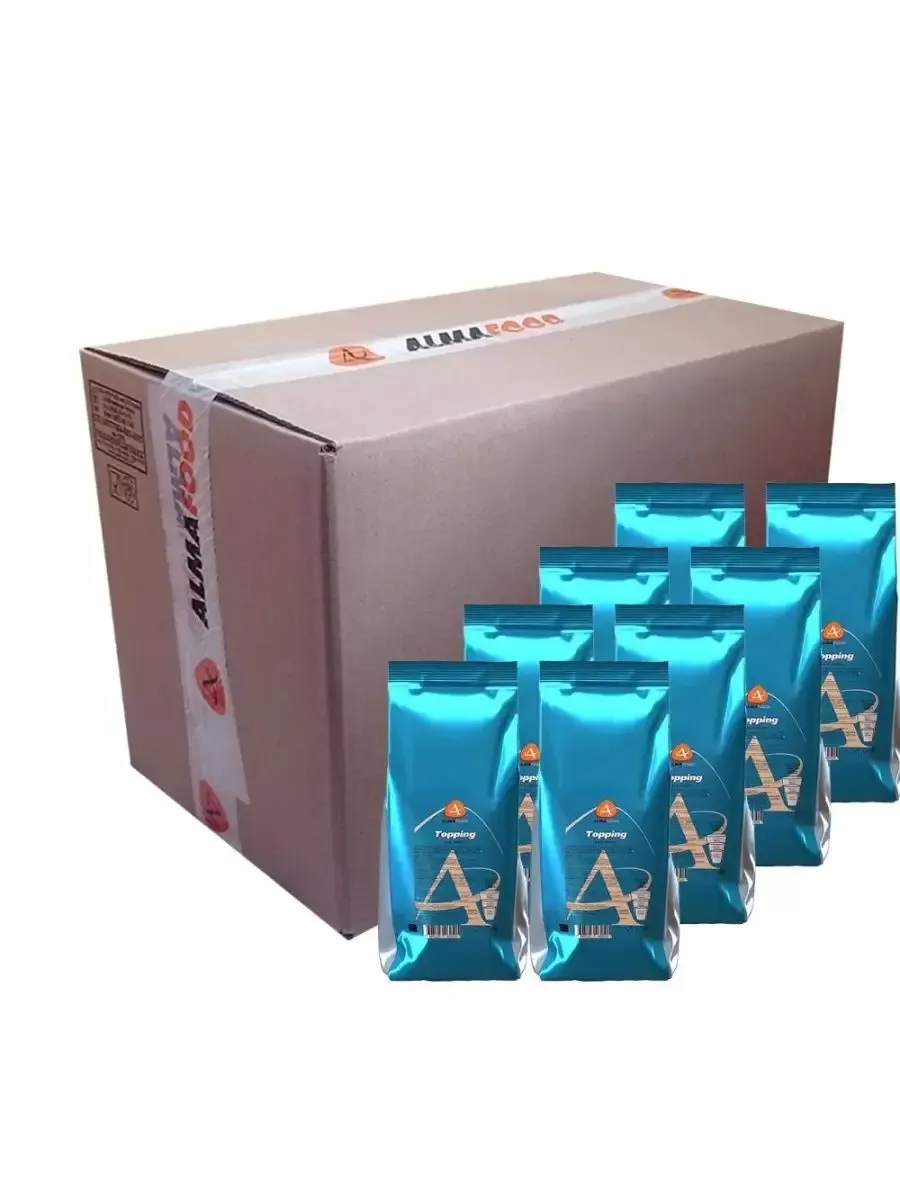 Топпинг ALMAFOOD MILK DRINK, коробка, 8 шт / 8 кг