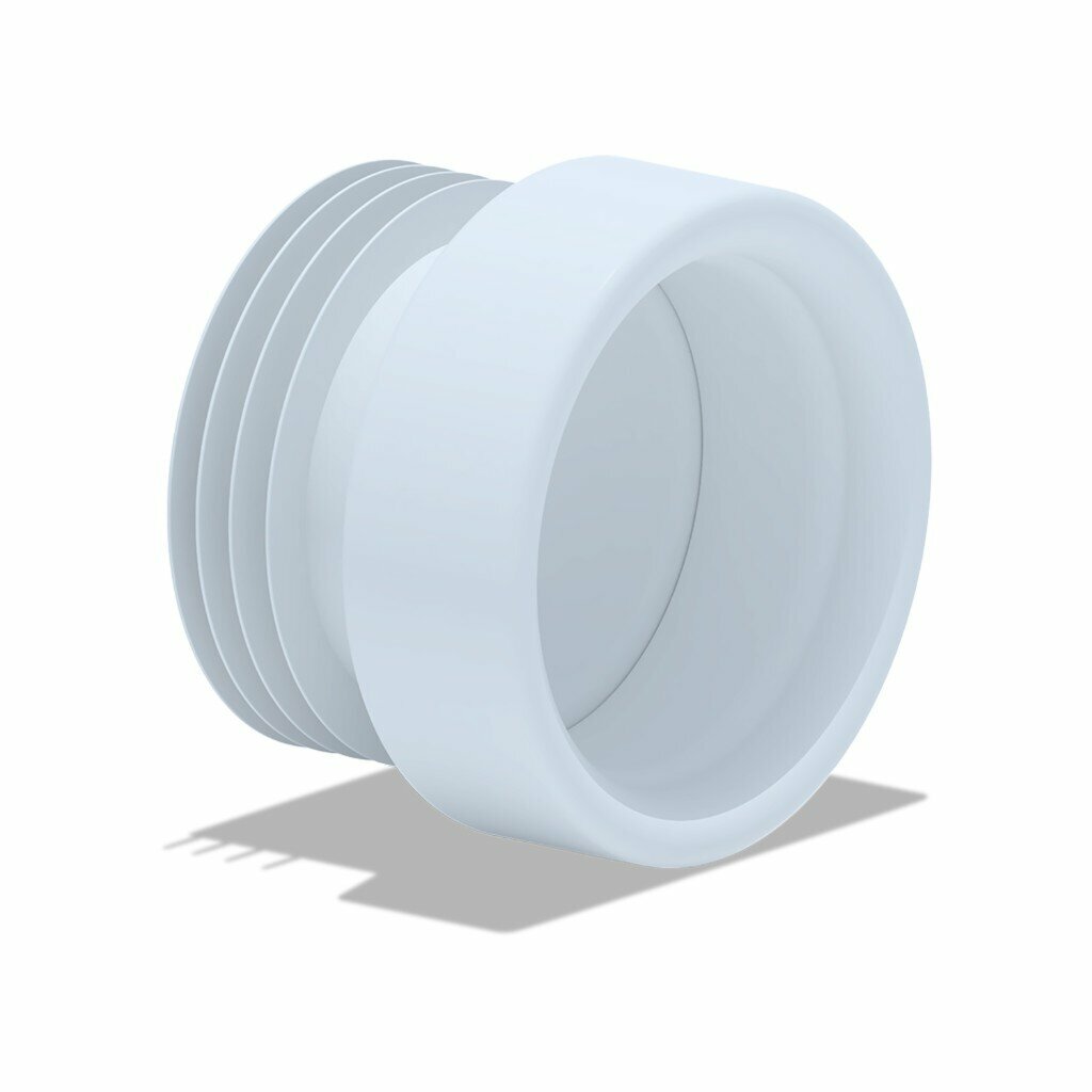 Манжета для унитаза прямая АниПласт 11437 белая Россия