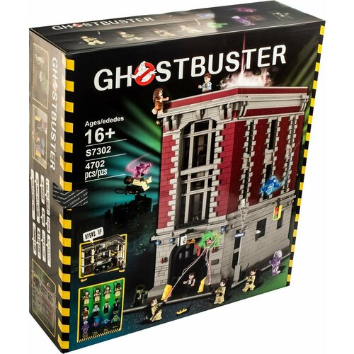 Конструктор 83001 7302 63444 Ghostbusters Штаб-квартира охотников за привидениями 4702 дет 12989₽