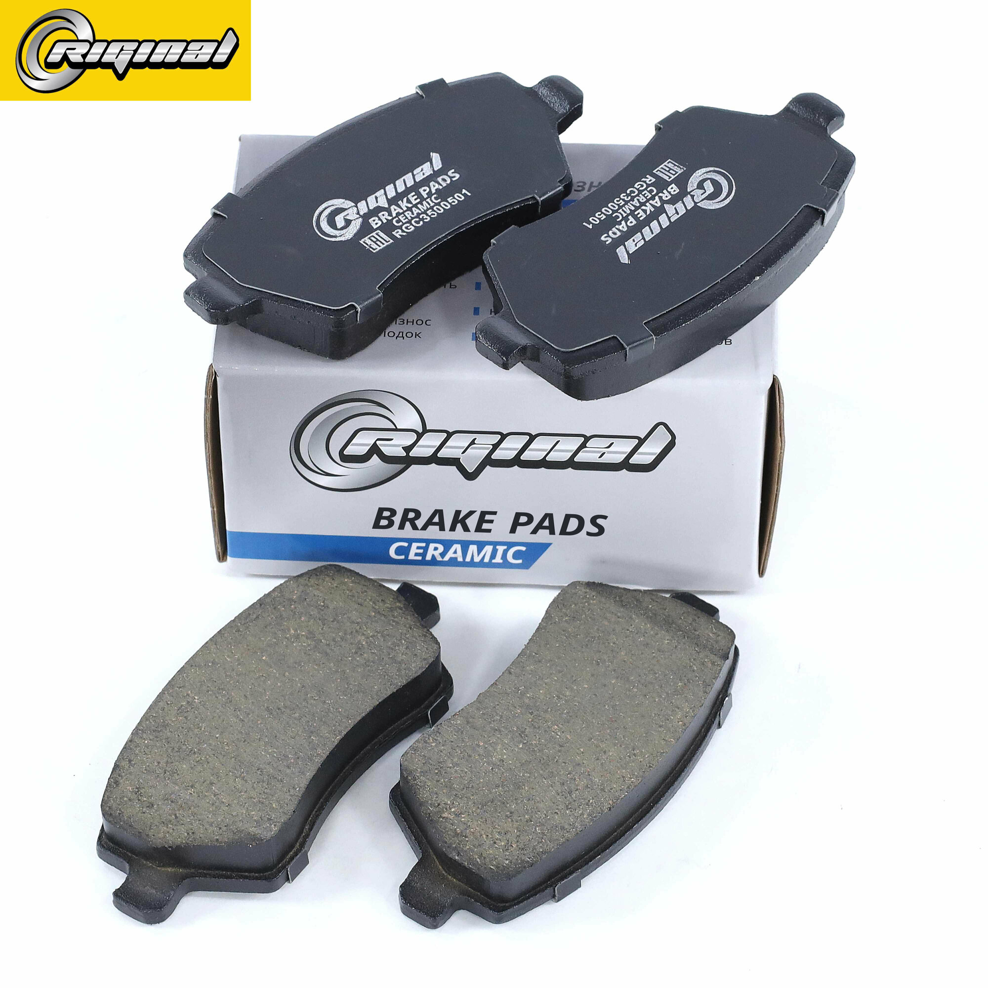 Колодка тормозная передняя Ceramic Riginal для LADA LARGUS/DUSTER/KAPTUR, кт. 4шт.