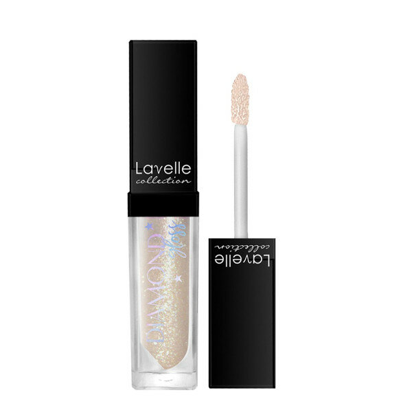 LAVELLE COLLECTION Блеск для губ Diamond Gloss, 5 мл, 06 shine gold