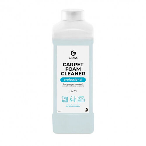 Очиститель ковровых покрытий Grass PROFESSIONAL Carpet Foam Cleaner, 1 л