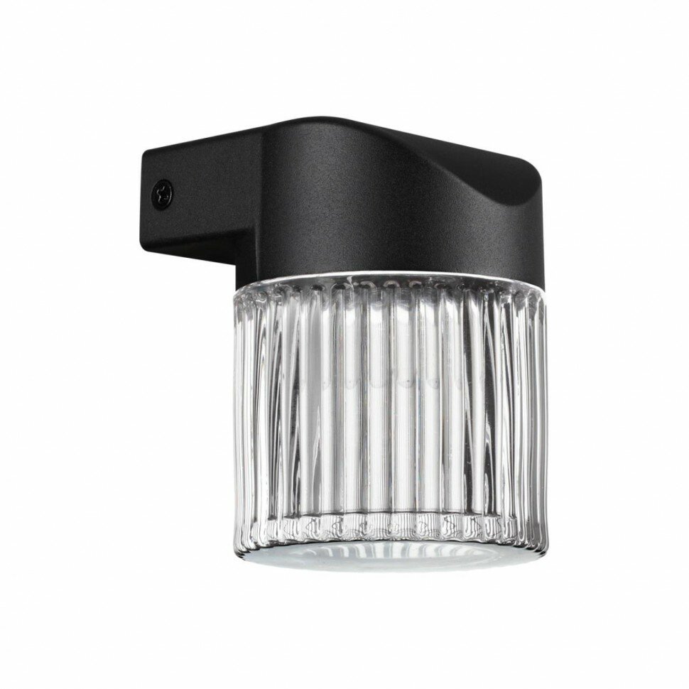 Novotech 359291 STREET NT24 000 черный Светильник ландшафтный настенный IP65 LED 7W 4000K 175-265V ESTIMA