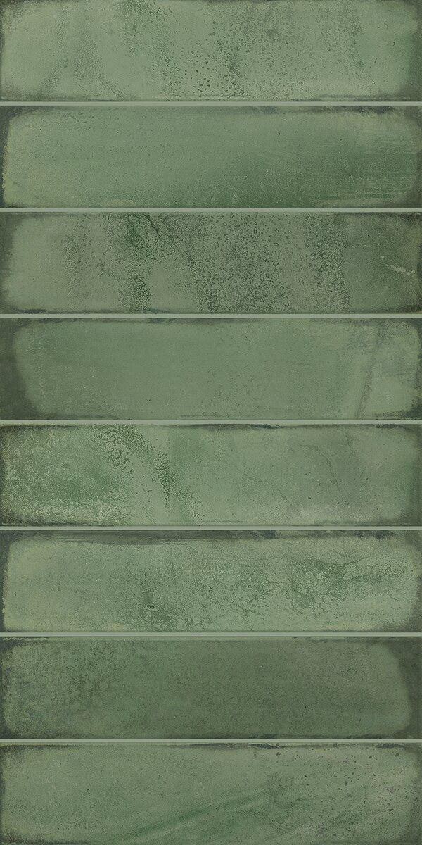 Керамическая Плитка Плитка настенная BRICKS GREEN 31,5Х63 см 1,59 кв. м