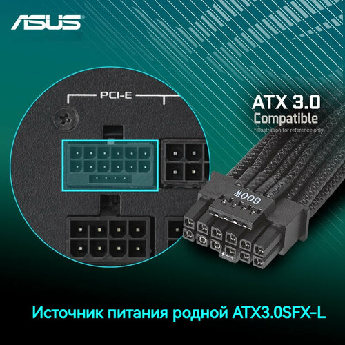 Блок питания ASUS 1000W ROG-LOKI-1000P-SFX-LGA MING 90YE00N1-B0NA00
