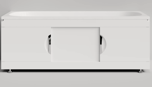 Изображение товара Экран под ванну 180 мрамор ( натуральное молоко)