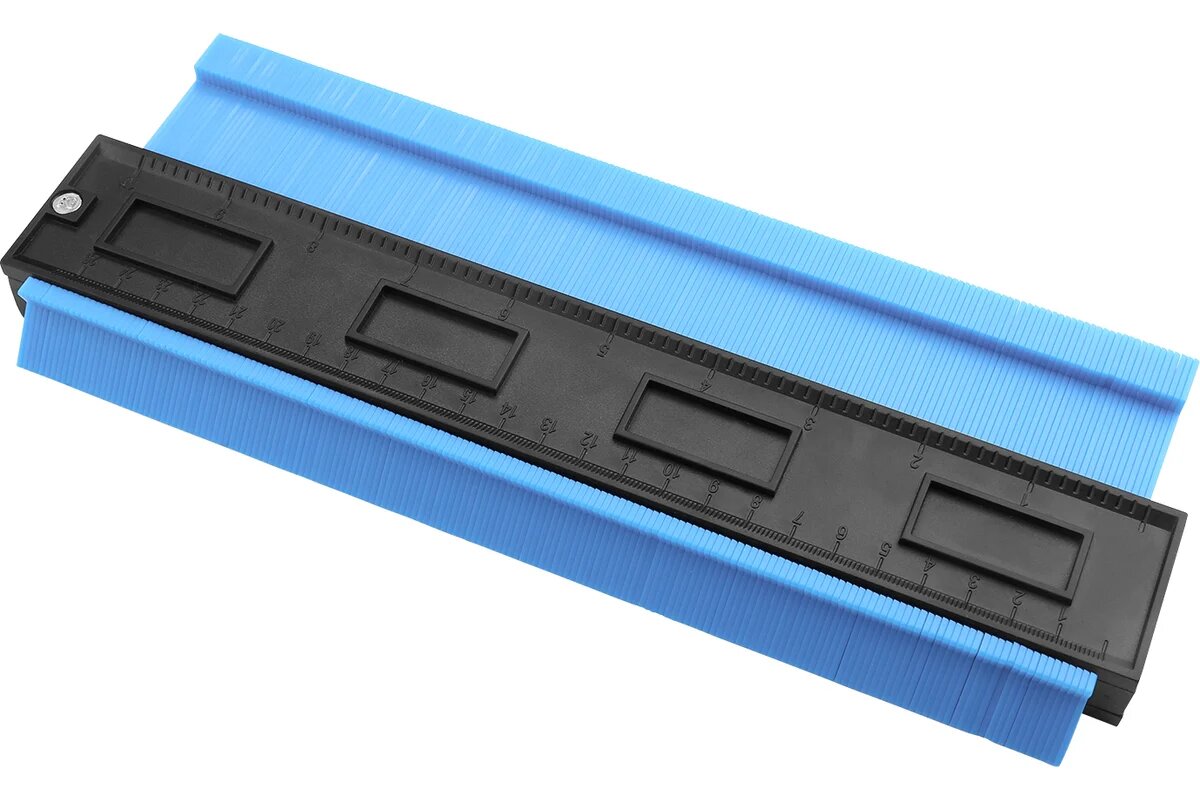 Изображение Шаблон для перенесения контуров DEKO 10 (250 мм) TEM03, синий 065-0576