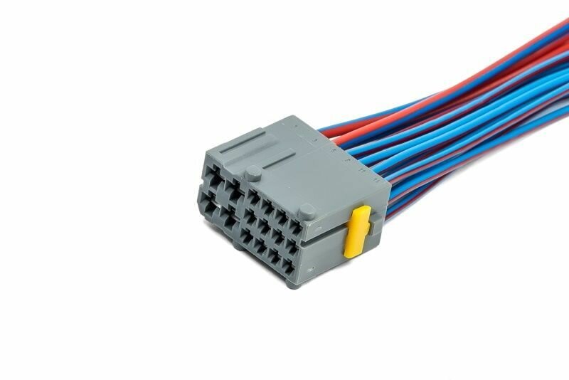 Разъем 1-965854-2 основной задних жгутов ВАЗ, ГАЗ, с проводами