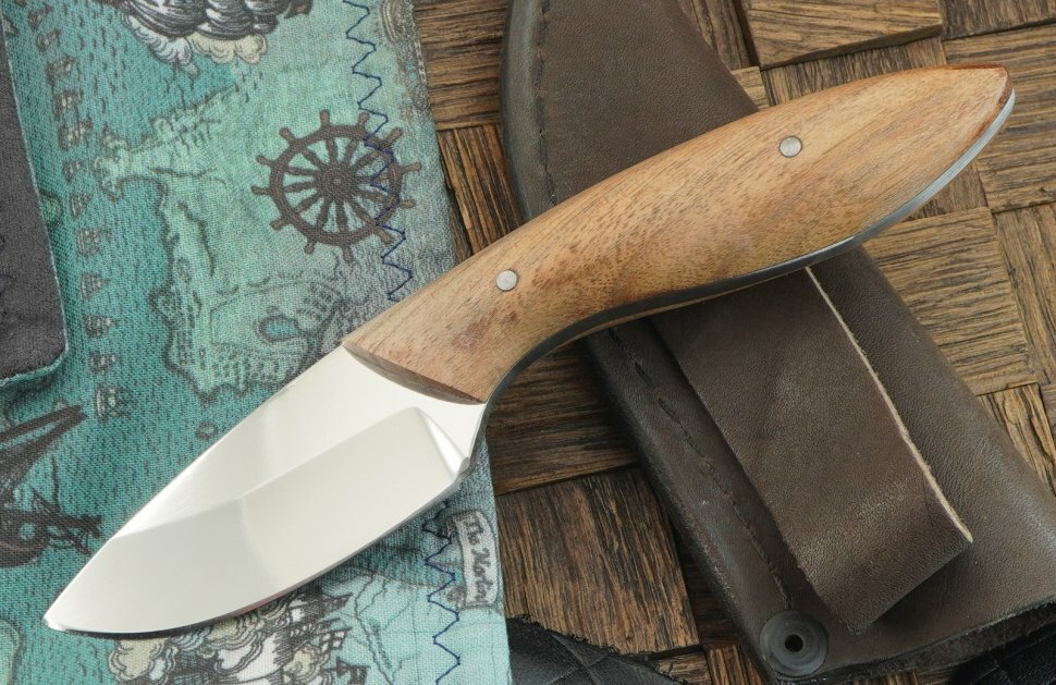 Павловские ножи Чибис  сталь 95Х18  рукоять орех