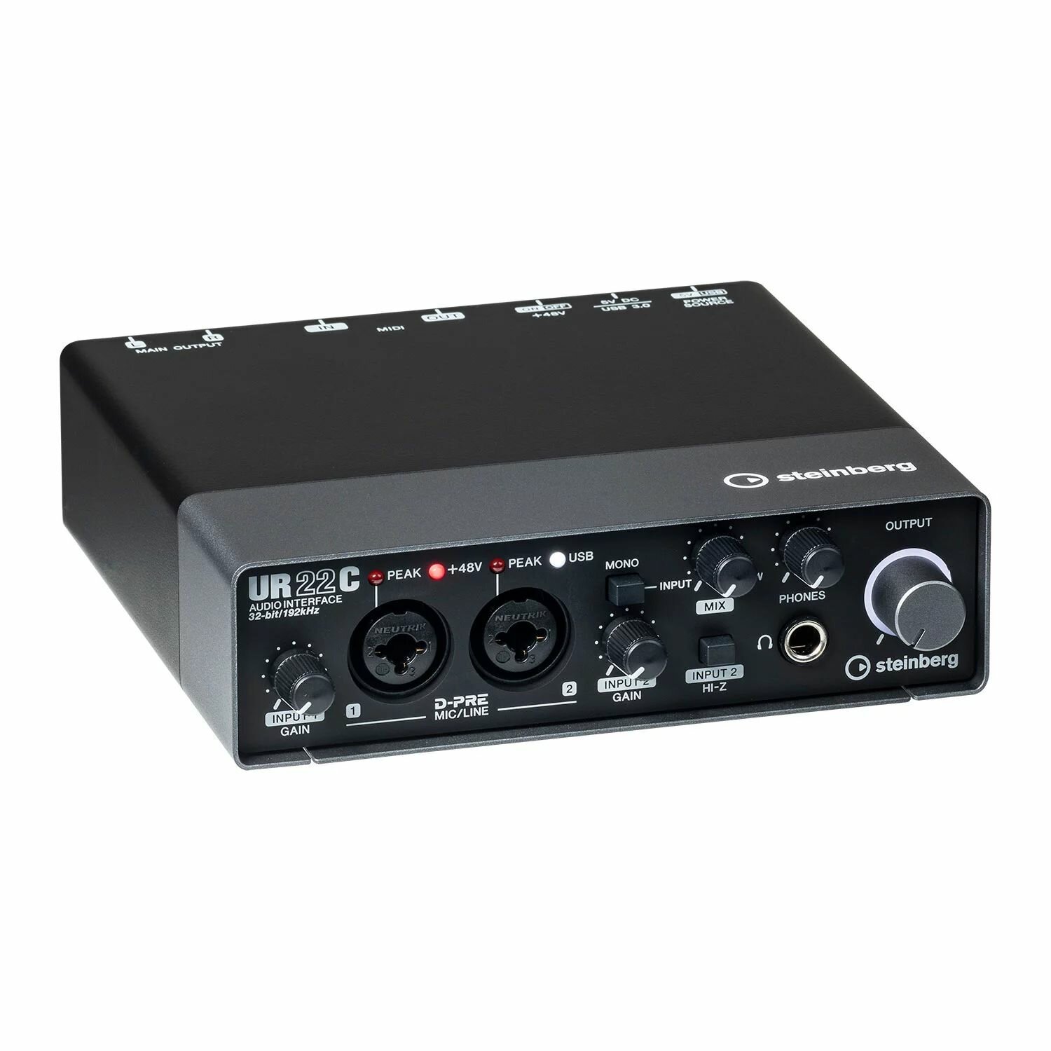 STEINBERG UR22C - USB3.0 профессиональный аудиоинтерфейс