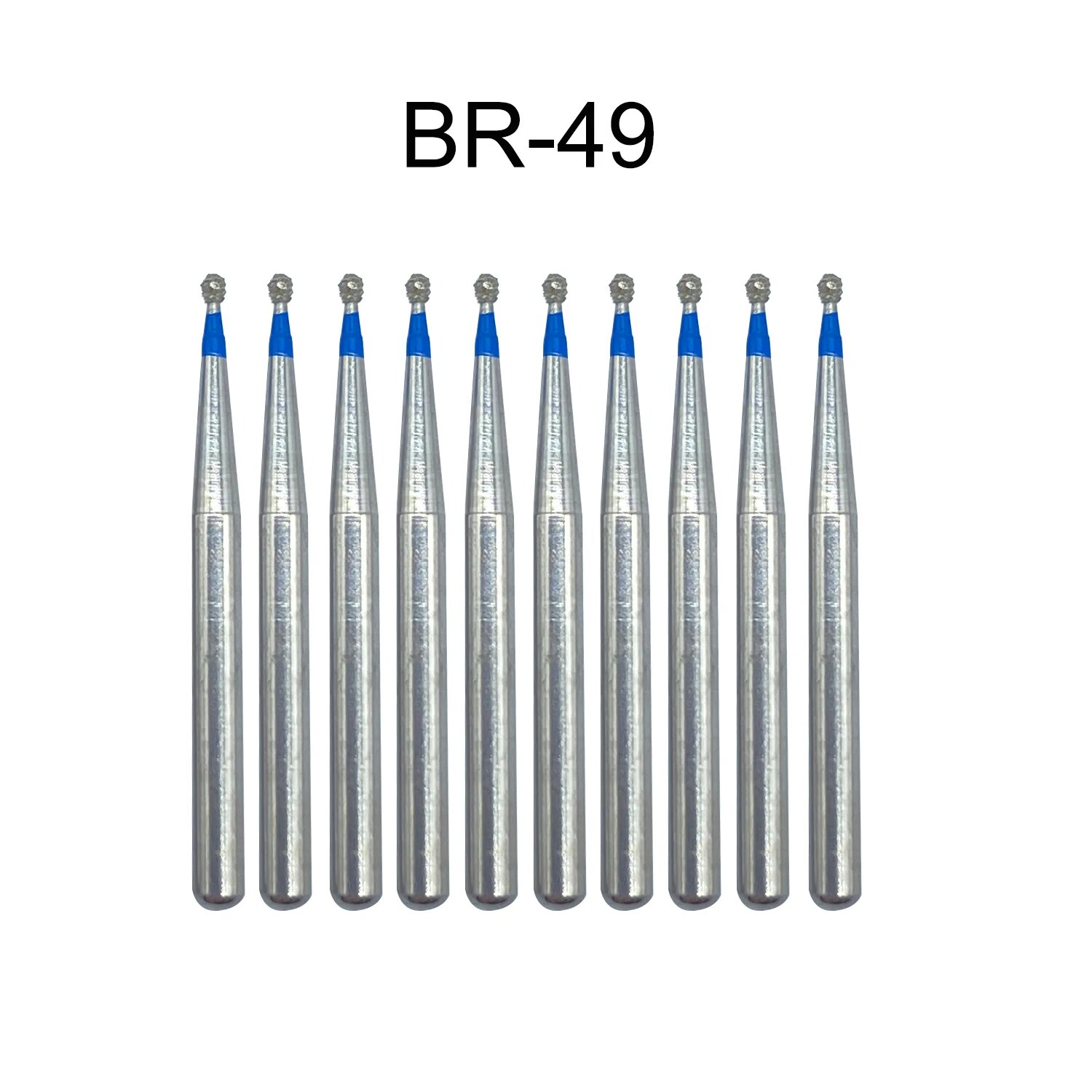 WELL CK Стоматологические алмазные боры FG 1,6 мм, 10pcs BR-49