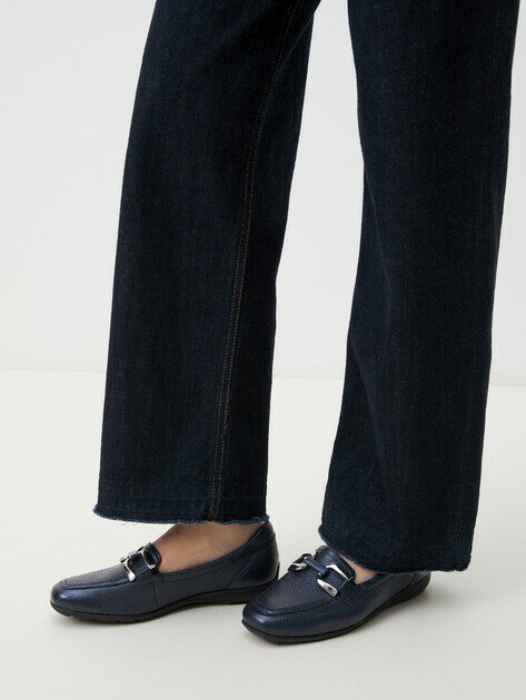 Лоферы Caprice, размер 39, темно-синий — фото 1