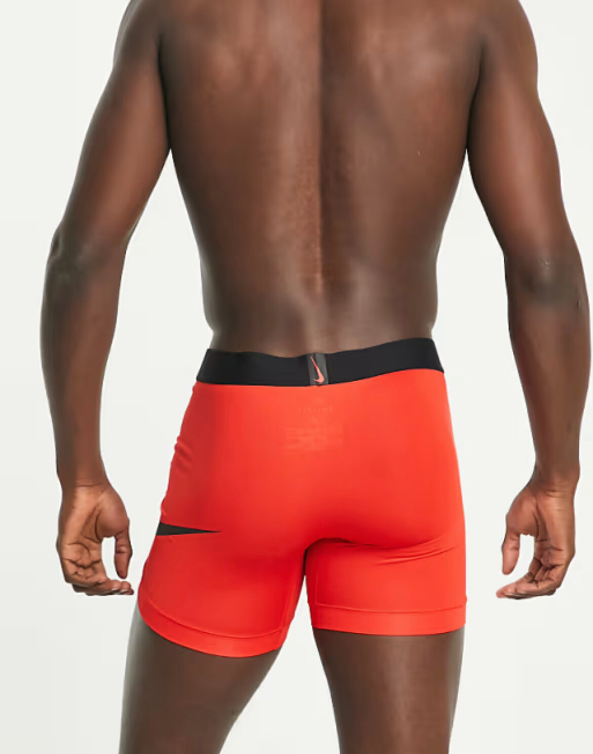 Трусы NIKE Essential Micro, размер XL, красный, черный — фото 1