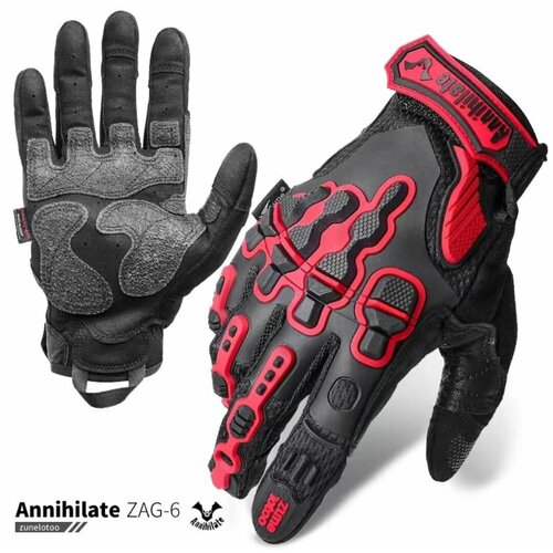 Тактические перчатки защитные, стрелковые, мото, сенсорные, с кевларом ZAG-6 PRO