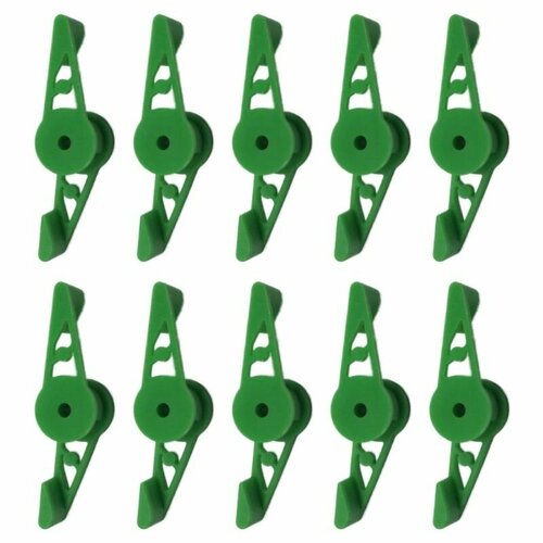 10 шт, 360 Бендер для тренировки растений, томатная ветвь, садовые зажимы, ветки