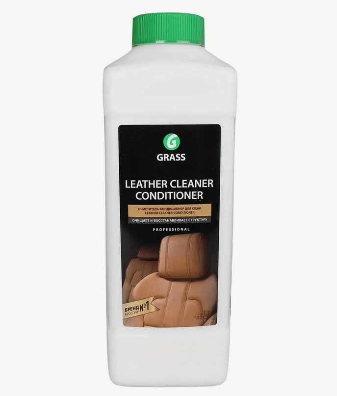 Grass 131100 Очиститель-кондиционер кожи "Leather Cleaner" канистра 1 л