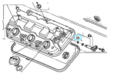 Уплотнительное кольцо 10.2х1.8; Артикул Honda/Acura: 91307RCAA01 (Оригинал)