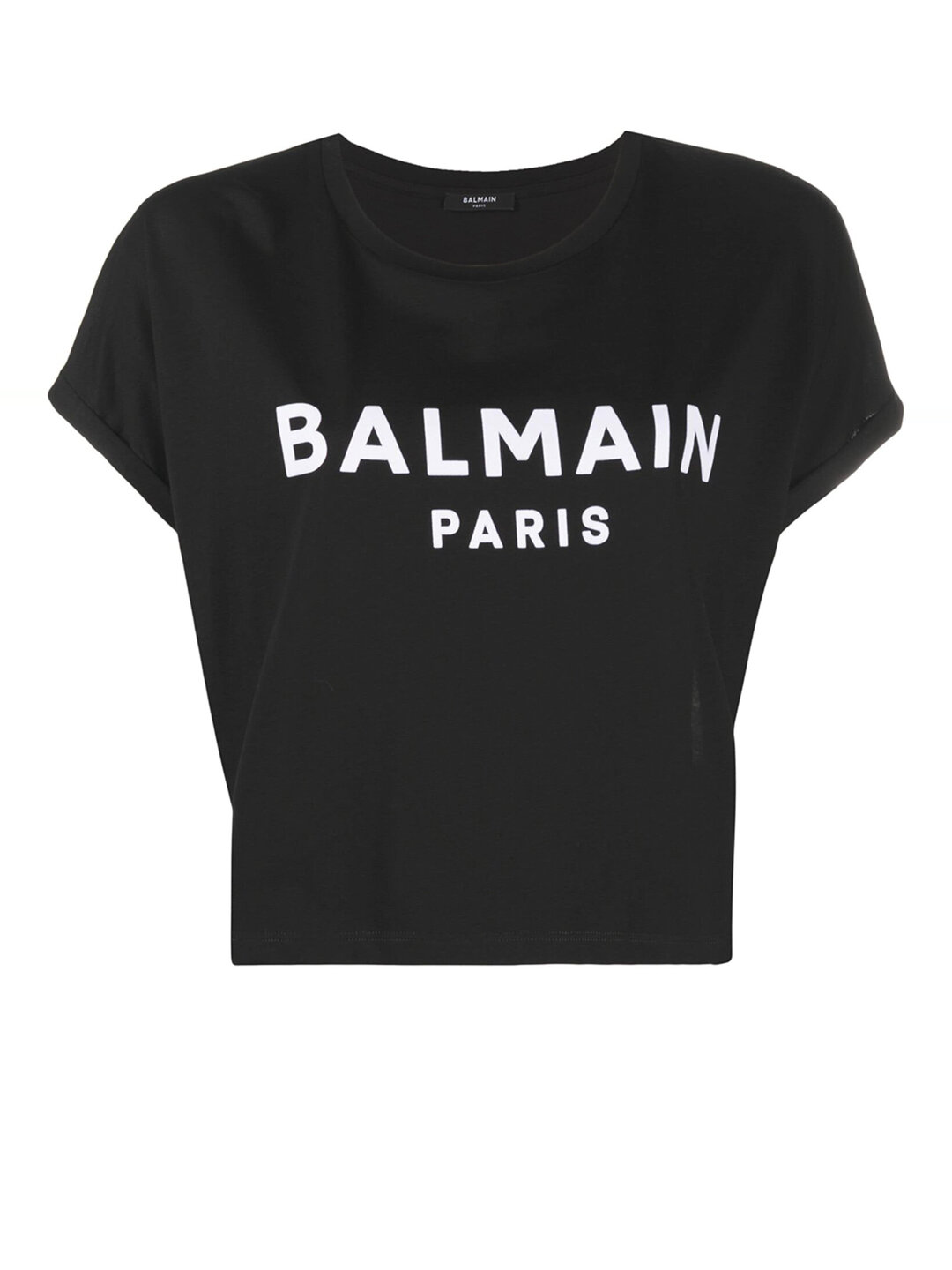 Футболка BALMAIN, размер M, черный