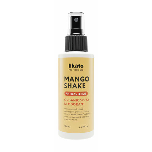 Likato Professional Mango Shake Antibacterial Organic Spray Deodorant 330₽