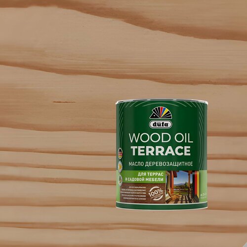 Изображение товара Масло деревозащитное для террас и садовой мебели Dufa Wood Oil Terrace (2л) дуб