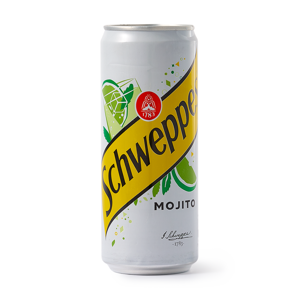 Тоник Schweppes Mojito, 0,33 л, со вкусом мохито, в металлической банке