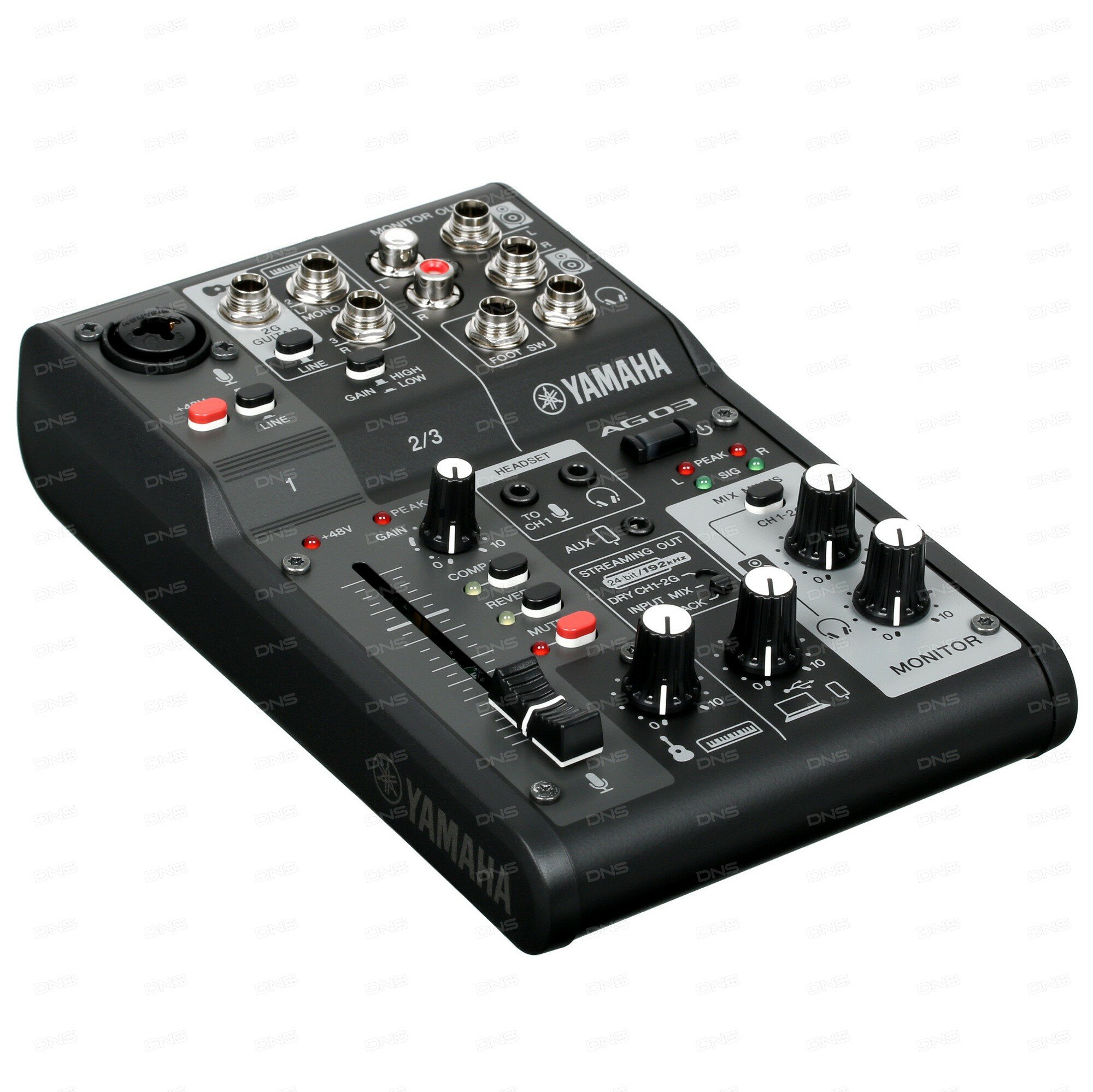 Аналоговый микшер Yamaha AG03MK2 Black — купить в интернет