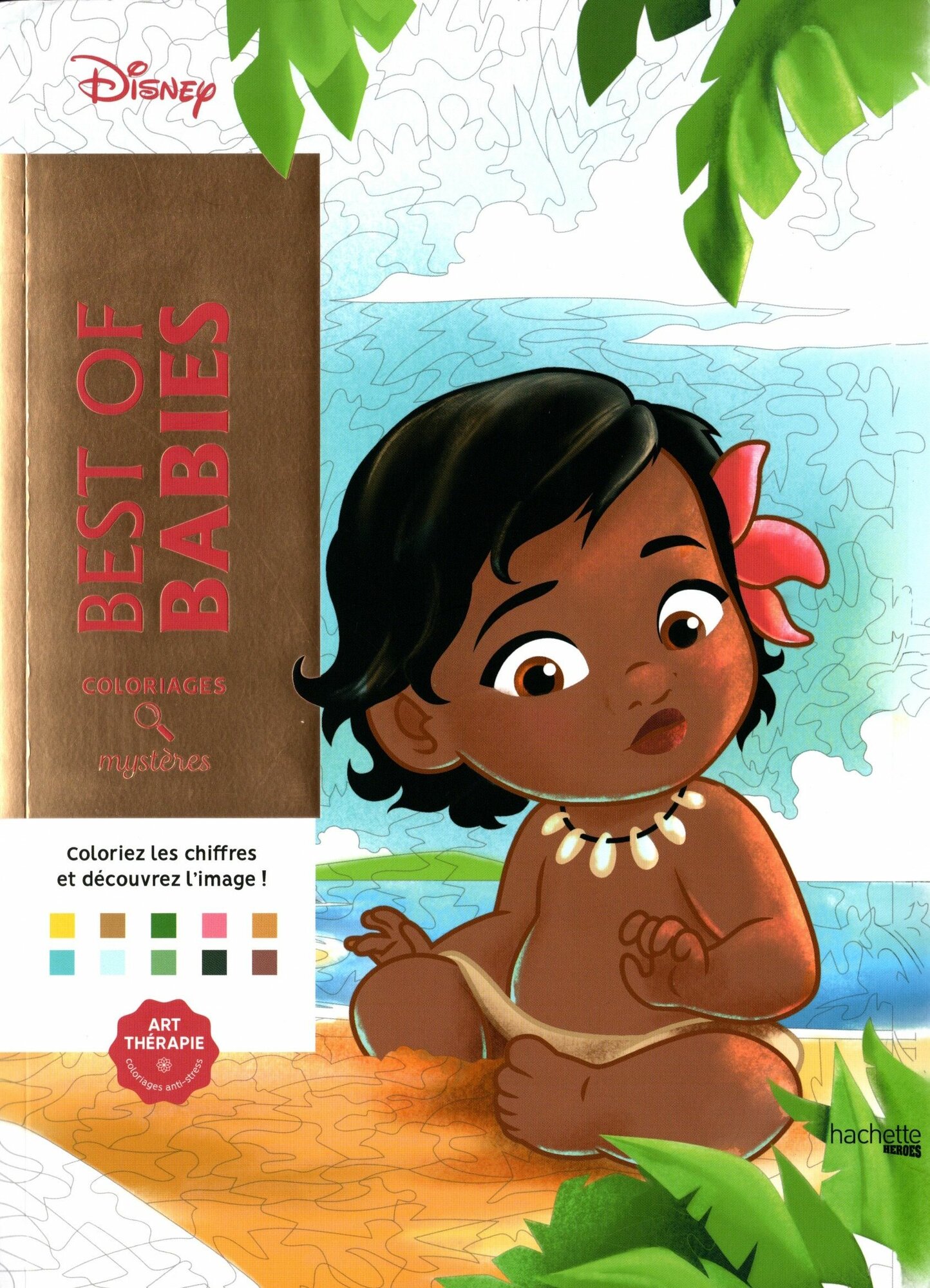 Раскраска по номерам Coloriages mysteres Disney - Best Of Babies