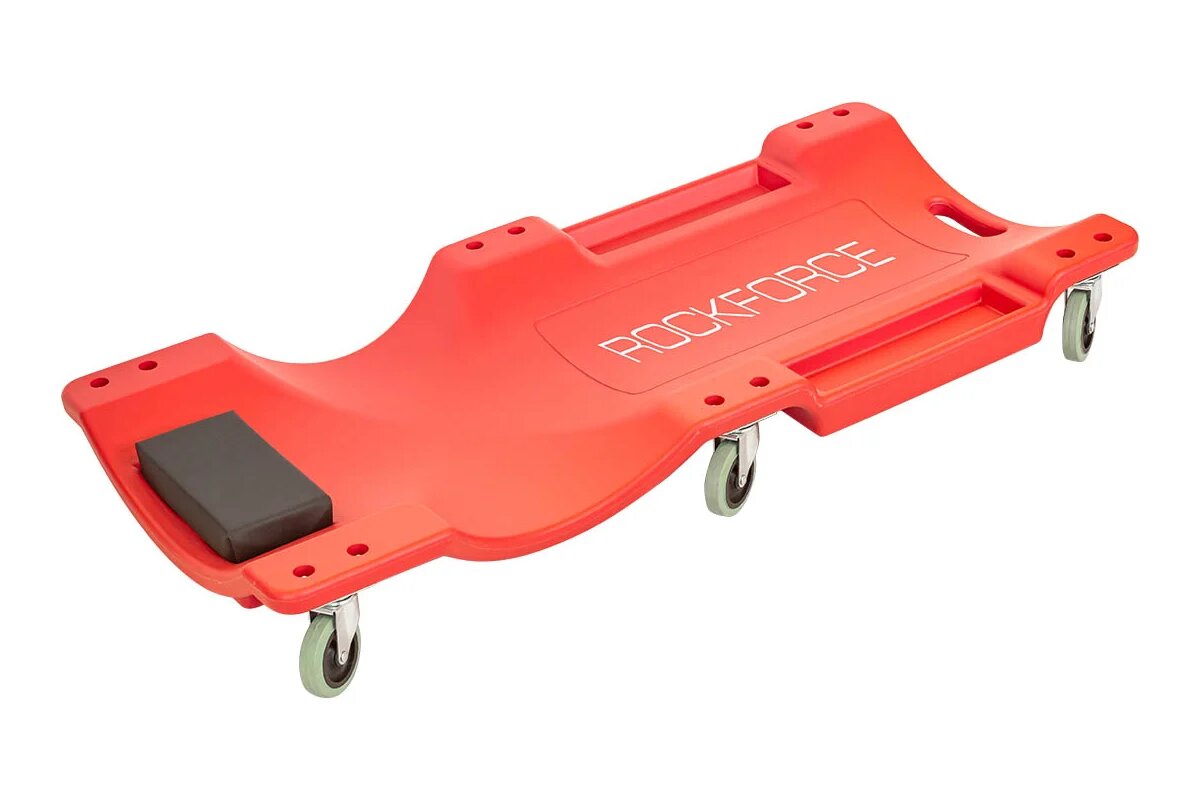 Лежак для автослесаря ROCKFORCE пластиковый на 6-ти колесах RF-9U0311P36(50522)