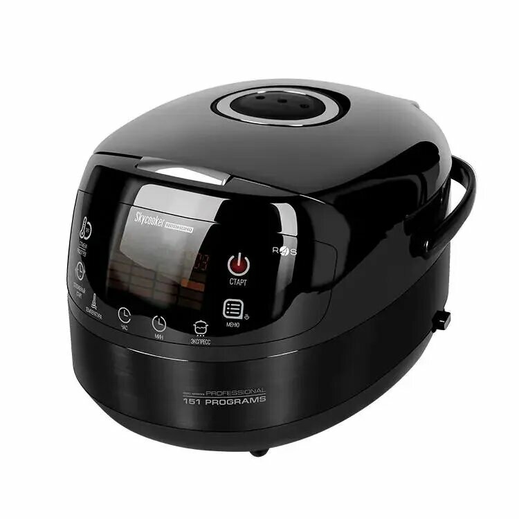 Мультиварка Redmond SkyCooker RMC-M903S, 1000Вт, черный/серебристый