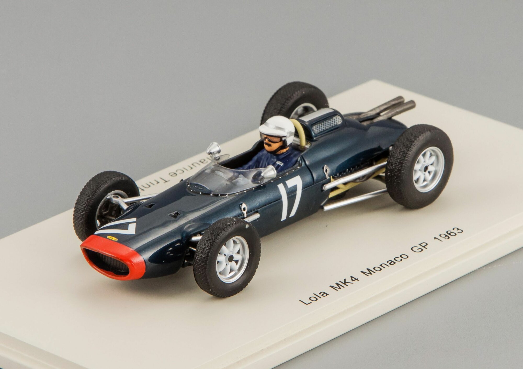 Масштабная модель Lola MK4 #17 Monaco GP 1963 Maurice Trintignant