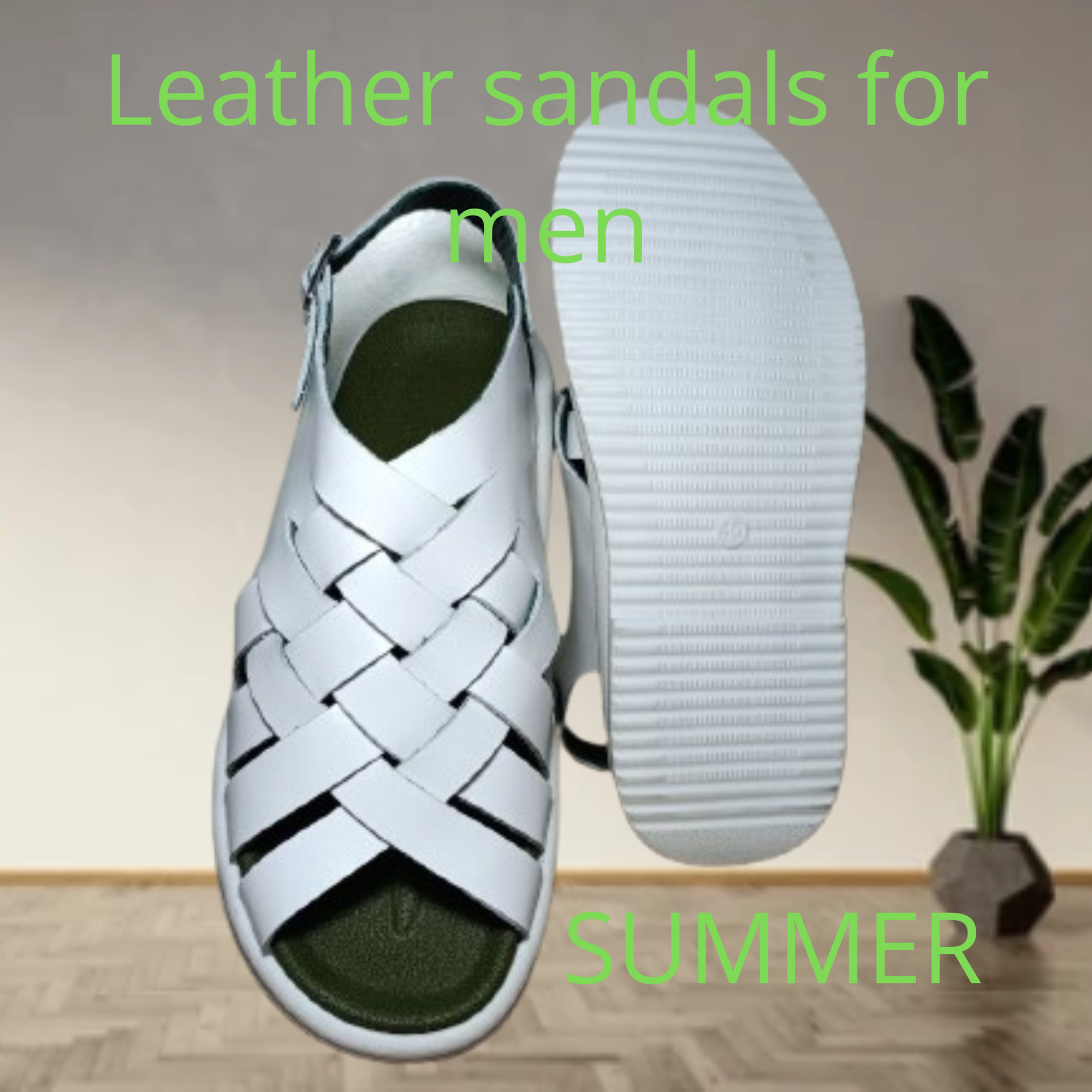 Сандалии, размер 40, белый, — фото 1