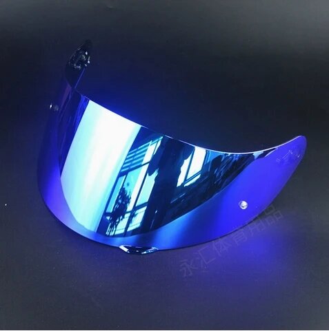 Козырек на шлем для мотоциклов AGV K1 K3SV K5, Plating Blue