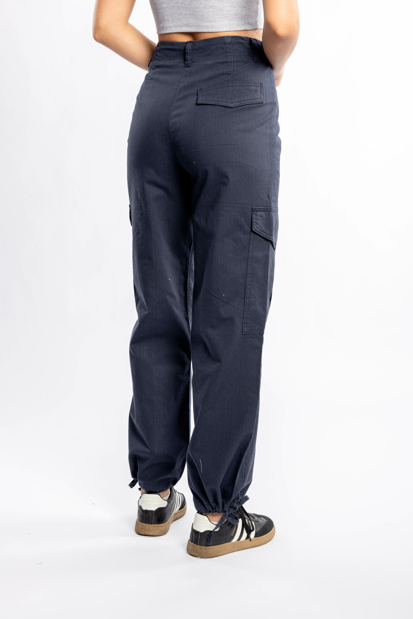 Брюки карго  1, размер 50, темно-синий — фото 1