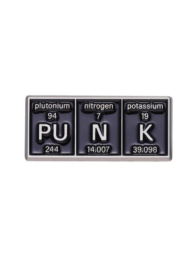 Значок, эмаль, черный — фото 1