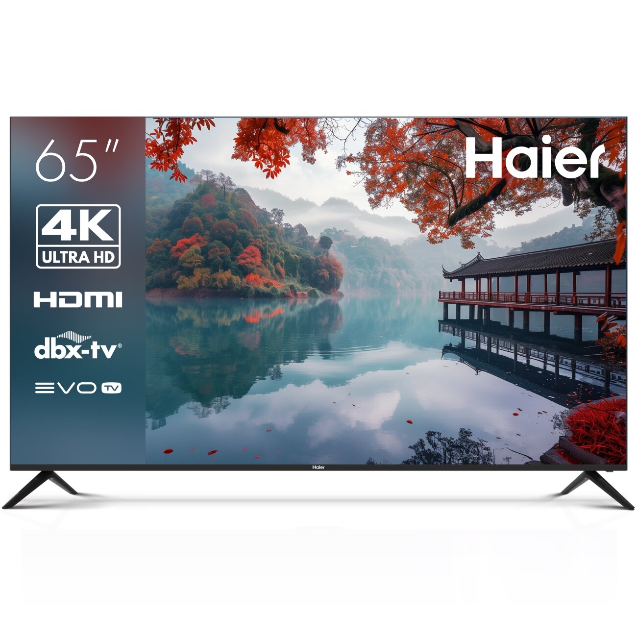 Телевизор Haier 65 Smart TV M1, 4K, Android TV, EVO TV, Dolby Digital, цифровое шумоподавление, Wi-Fi 5ГГц, HDR10, 60Гц