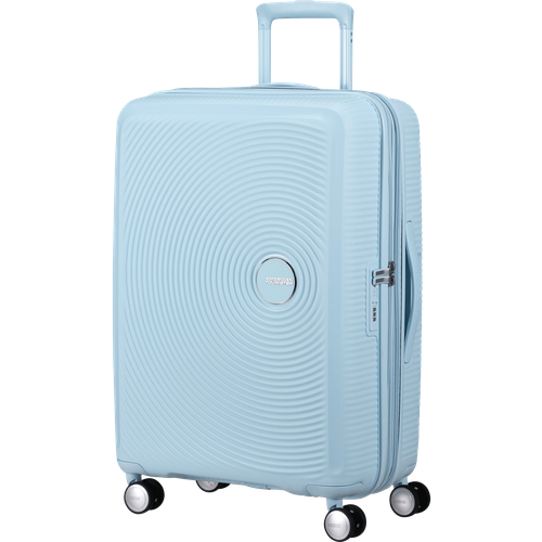 Чемодан American Tourister, 110 л, размер L, lavender