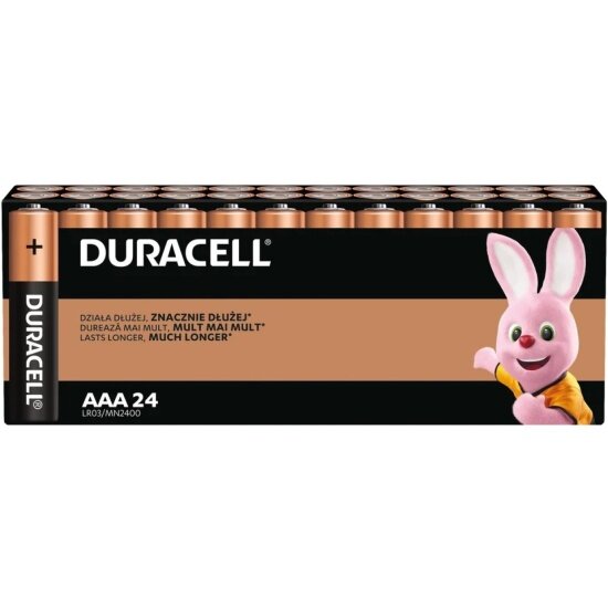 Элемент питания Duracell Basic LR03-24BL AAA бл 24