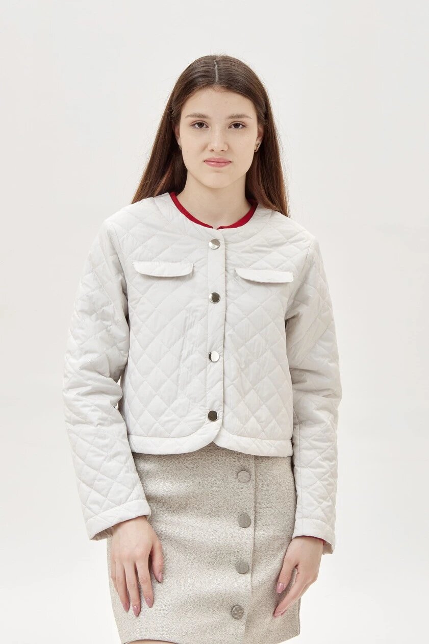 Куртка Selfie, размер M, экрю — фото 1