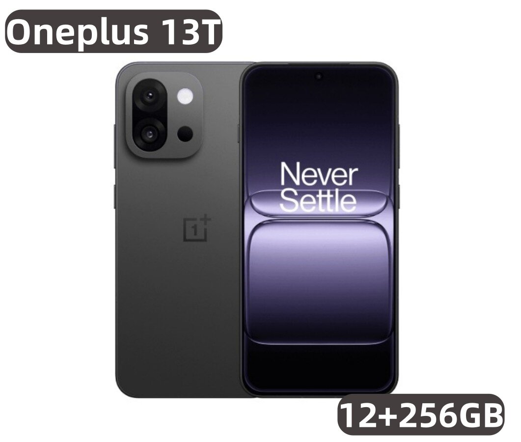 Смартфон OnePlus 13T 12/256Гб Черный，CN, Dual nano Sim，ColorOS 15