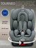 Автокресло Indigo Tourneo ISOFIX растущее поворотное, 0-36 кг, св...