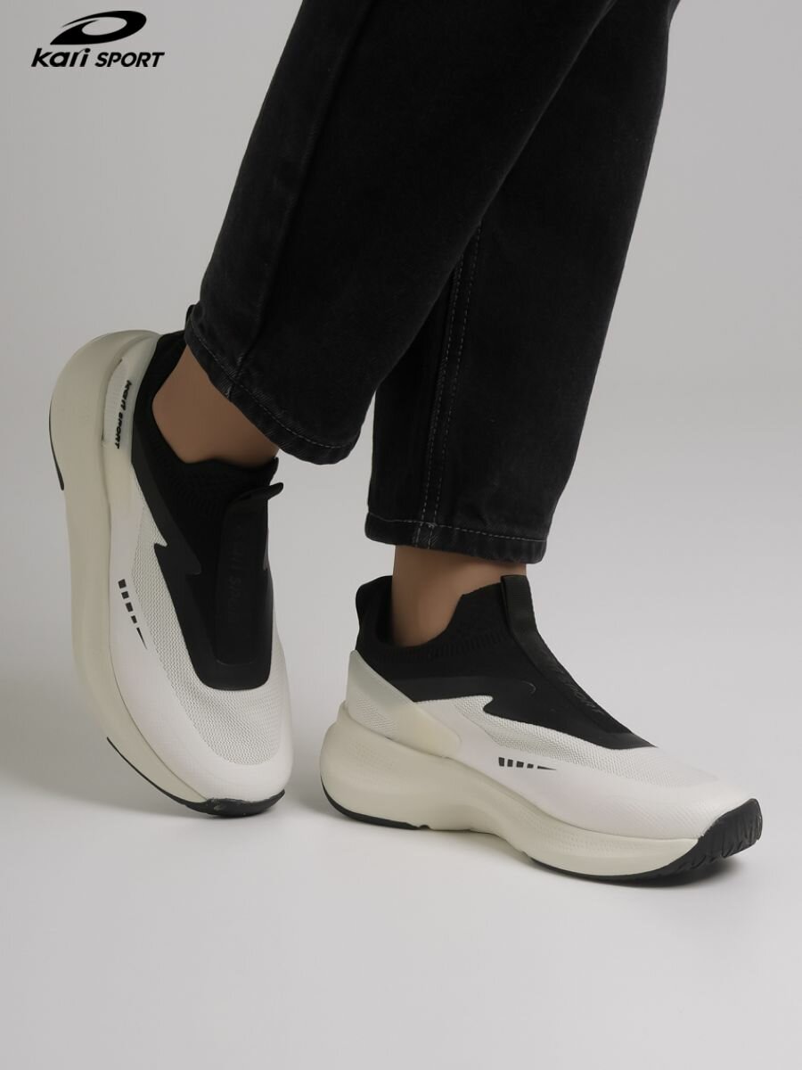 Слипоны kari, размер 38, бежевый