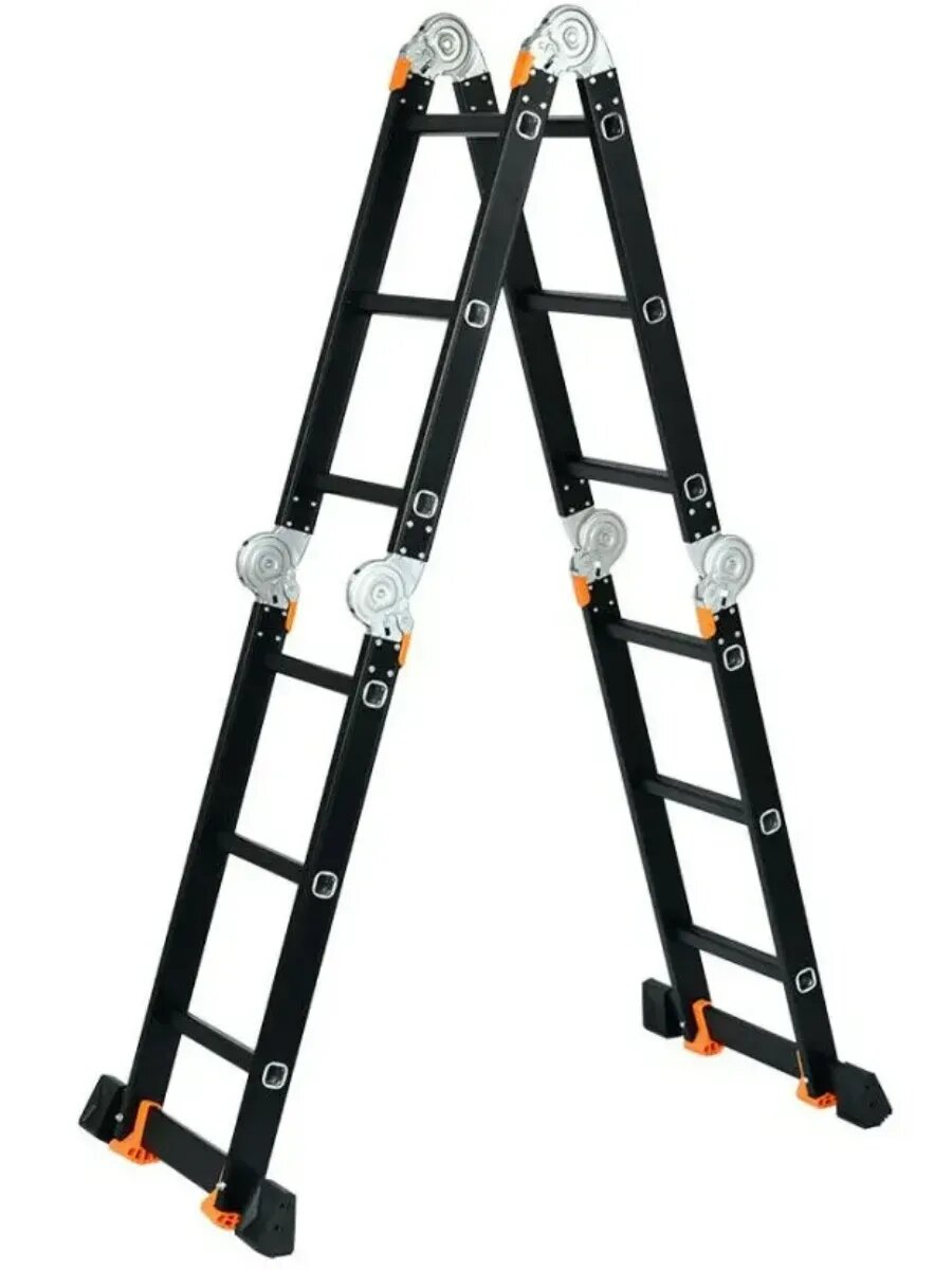 Лестница-трансформер алюминиевая 580 см STARTUL Black Line (ST9930-05)