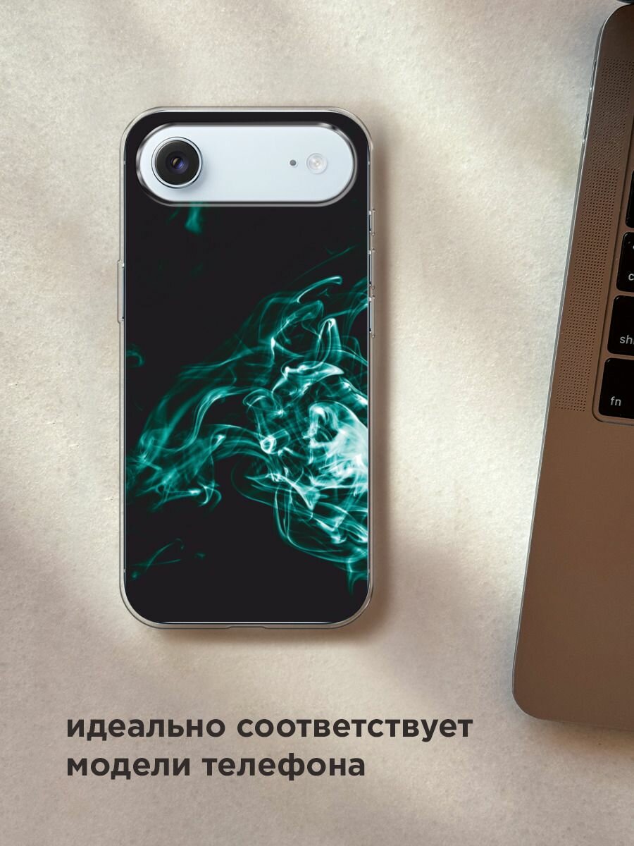 Силиконовый чехол на Apple iPhone Air / Айфон Айр с принтом Дым — фото 1