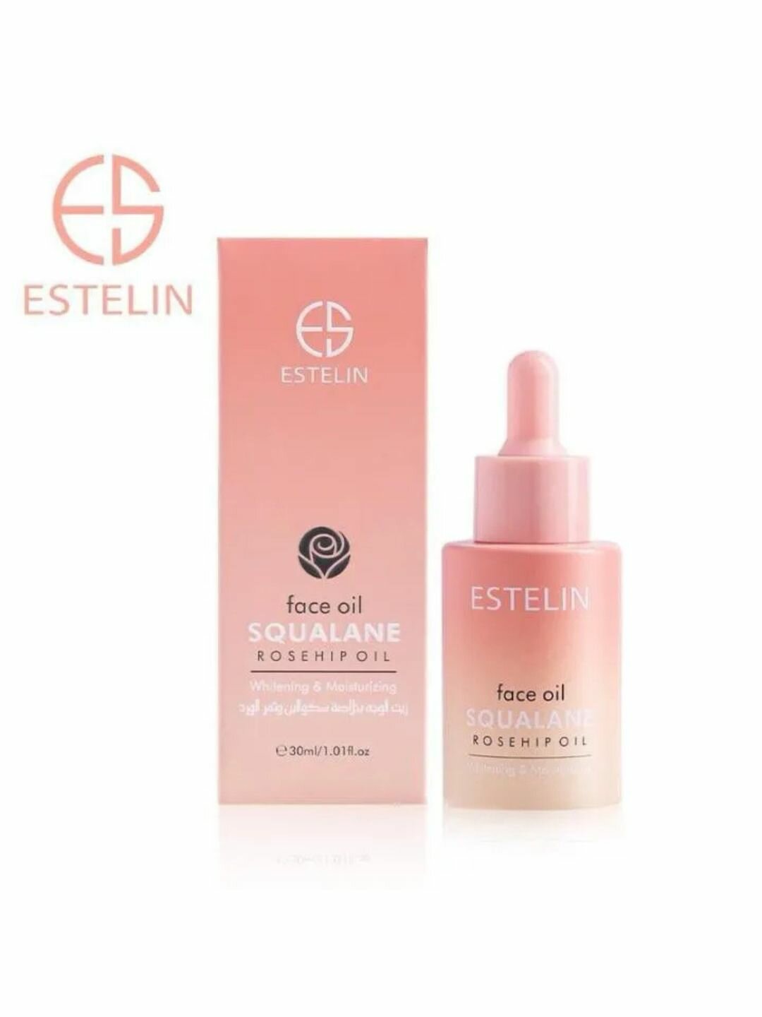 Масло для лица Squalane & Rosehip Face Oil антивозрастное, 30мл — фото 1