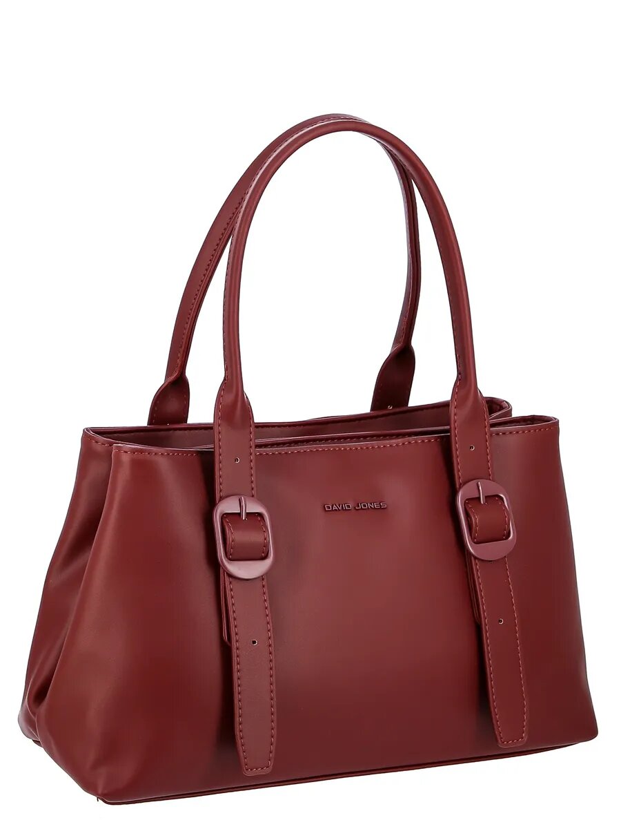 Сумка тоут DAVID JONES, бордовый — фото 1