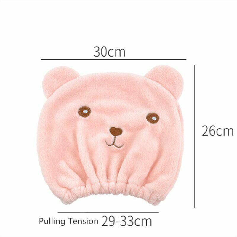 Hair Towel, Mixed fabric, 26x30 cm